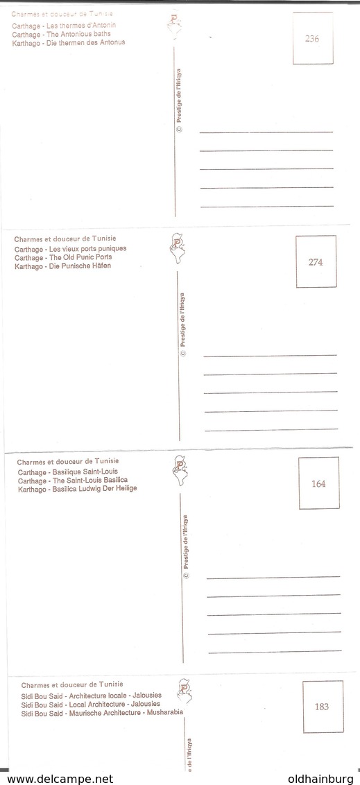3060f: 8 AKs Tunesien Im Folder - Tunisia