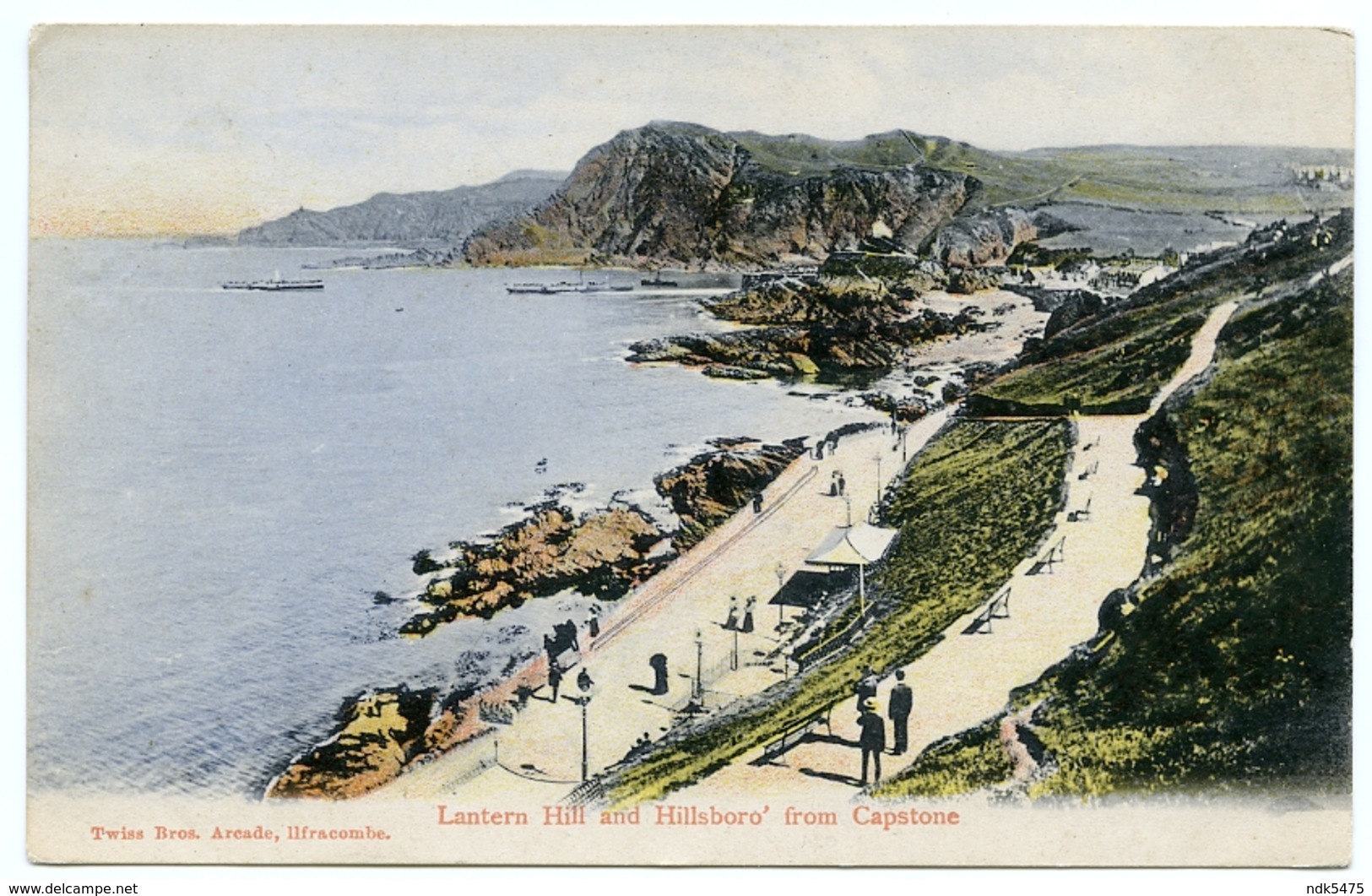 LANTERN HILL AND HILLSBORO' FROM CAPSTONE / ADDRESS - LONDON, FOREST HILL, DEVONSHIRE ROAD (HAMMOND) - Ilfracombe