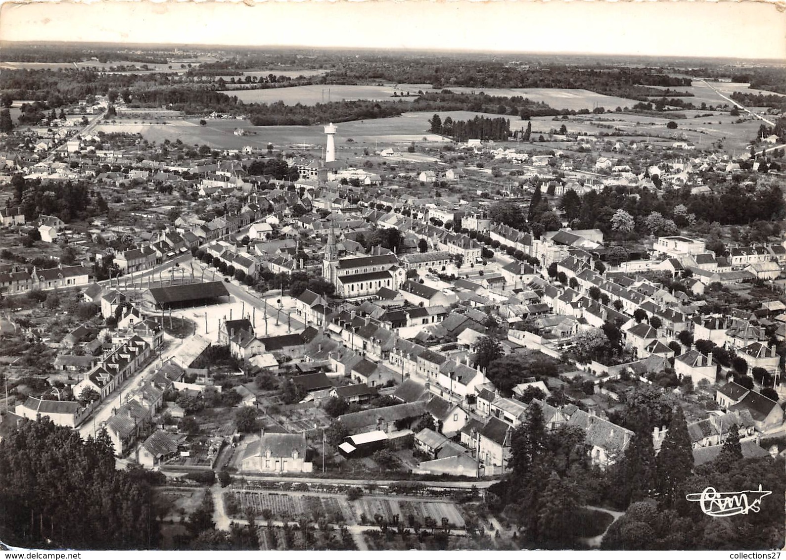 41-LA-MOTTE-BEUVRON- VUE GENERALE AERIENNE - Lamotte Beuvron