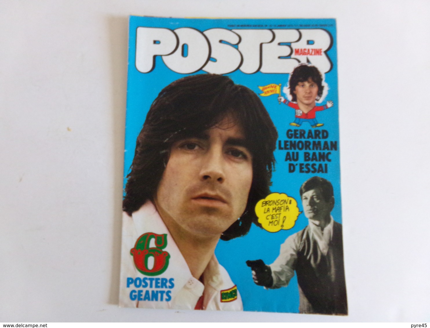 Revue " Poster " N° 16, 1973, Charles Bronson, Grégory Peck, Ange, Philippe Chatel ... - People