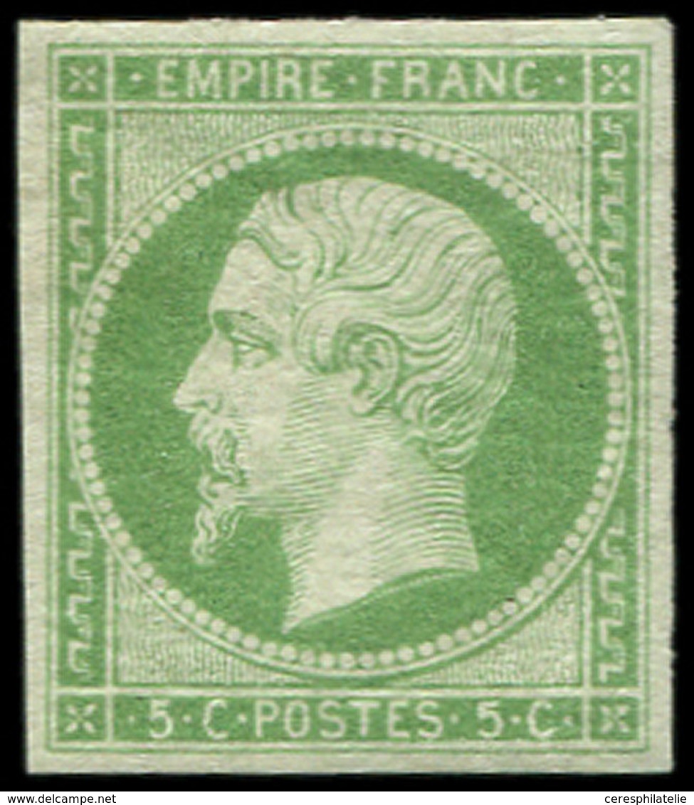 * EMPIRE NON DENTELE - 12    5c. Vert, Petite Ch., TB. C - 1853-1860 Napoleone III