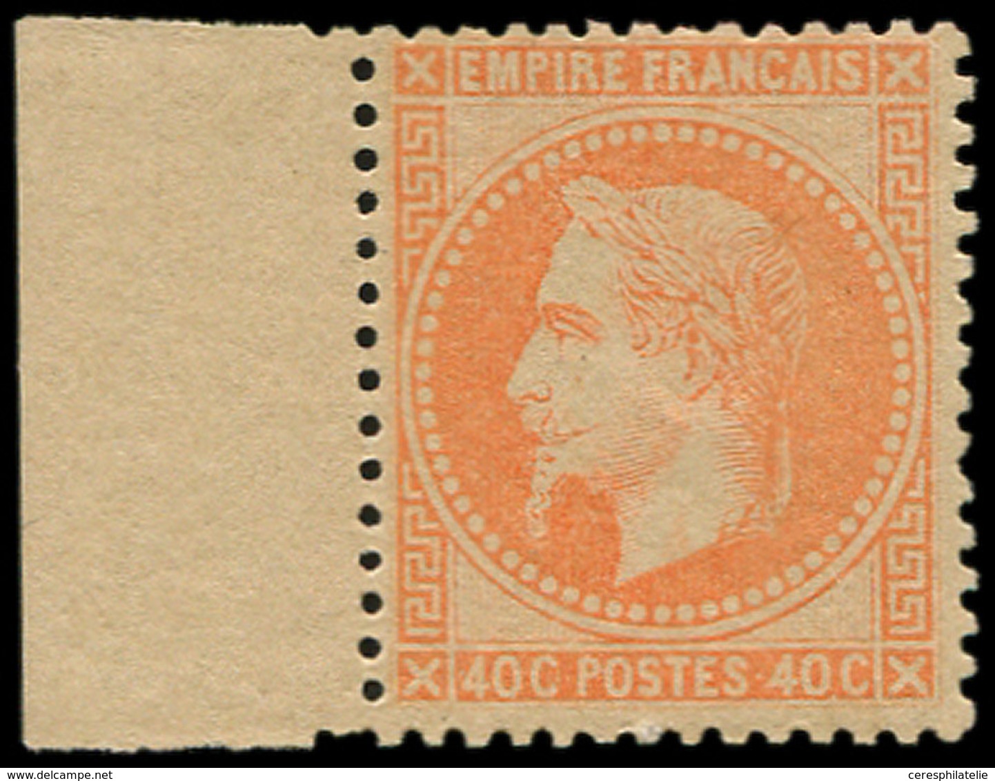 * EMPIRE LAURE - 31   40c. Orange, Bdf, Très Frais Et TB - 1863-1870 Napoléon III Lauré