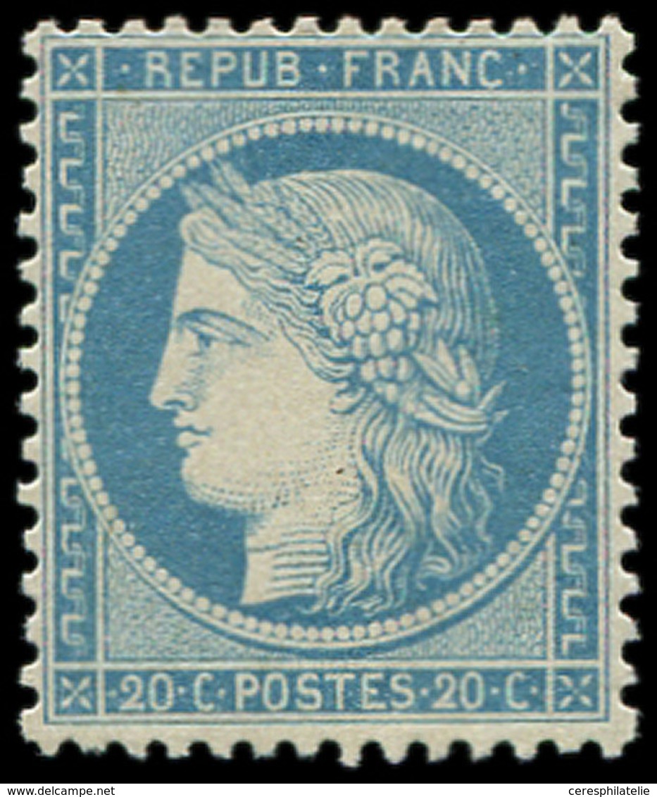 * SIEGE DE PARIS - 37   20c. Bleu, Bon Centrage, Frais, TB/TTB. Br - 1870 Siège De Paris