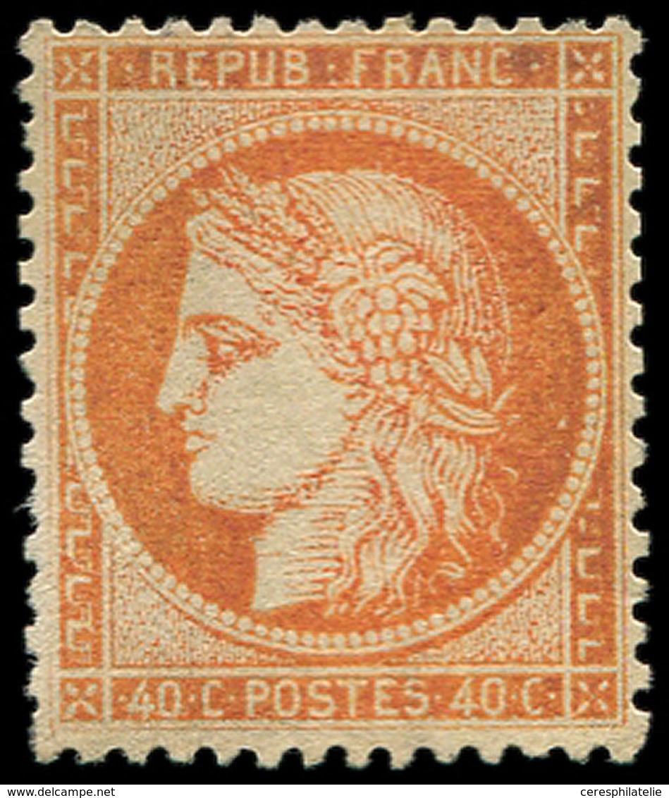 ** SIEGE DE PARIS - 38   40c. Orange, TB. C - 1870 Siège De Paris