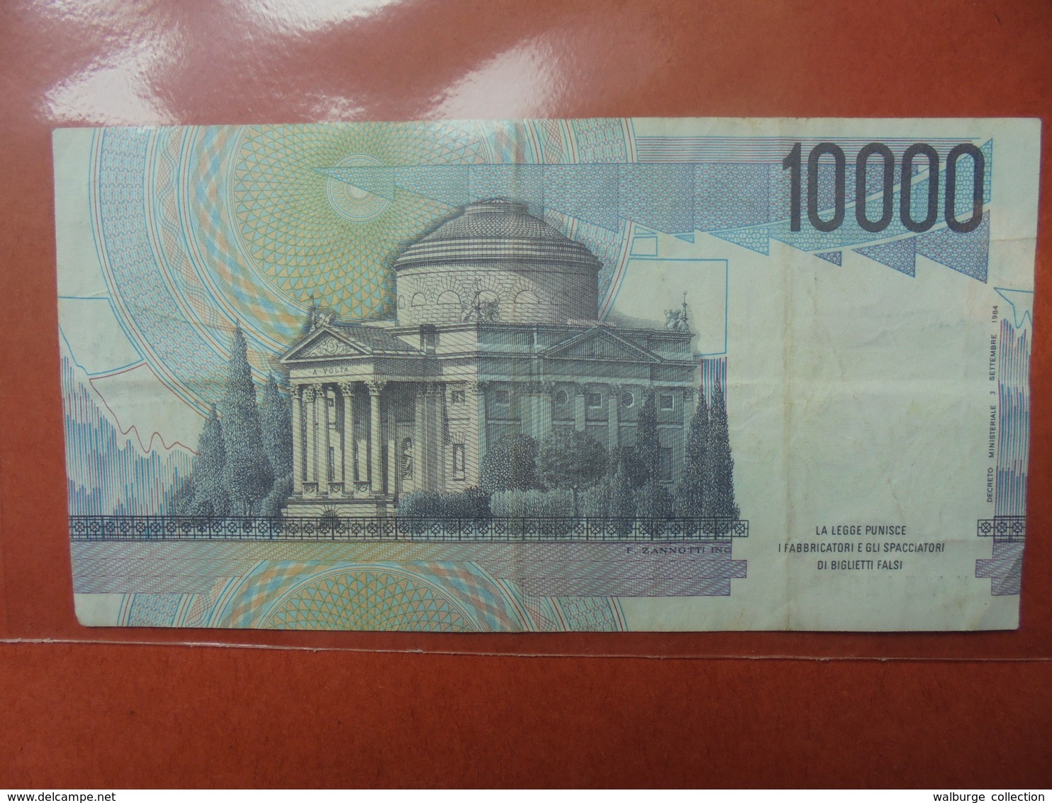 ITALIE 10.000 LIRE 1984 CIRCULER - 10000 Lire