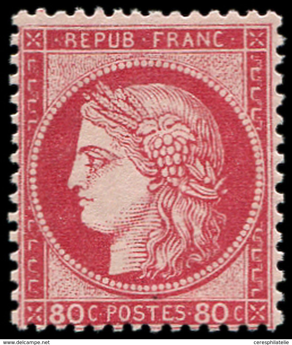 ** CERES DENTELE - 57   80c. Rose, Fraîcheur Postale, TTB - 1849-1876: Période Classique