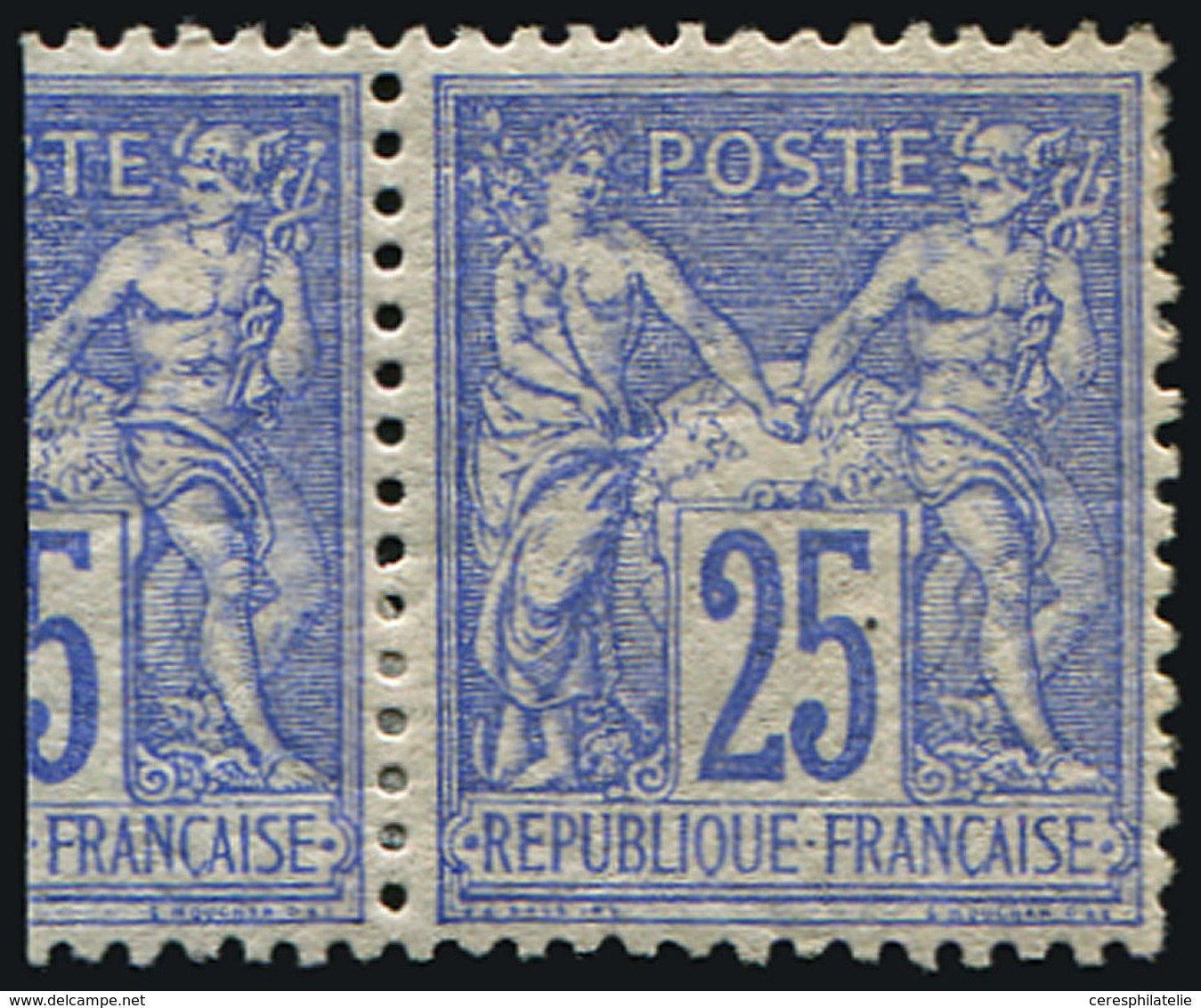 * TYPE SAGE - 78   25c. Outremer, Bien Centré, TB - 1876-1878 Sage (Type I)