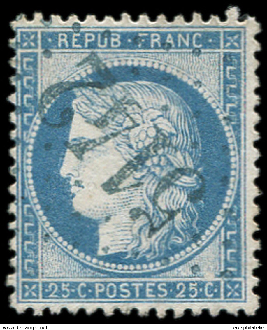 LETTRES ET OBLITERATIONS D'ALGERIE - N°60C Obl. GC 5142 BLEU De BOGHARI, TB. C - 1849-1876: Période Classique