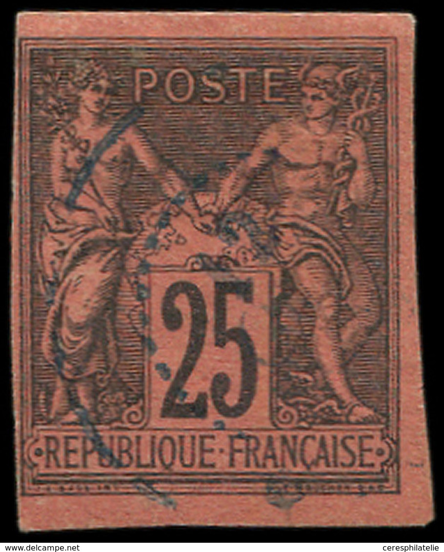 Colonies Générales - 43   25c. Noir Sur Rouge, Obl., TB - Altri & Non Classificati
