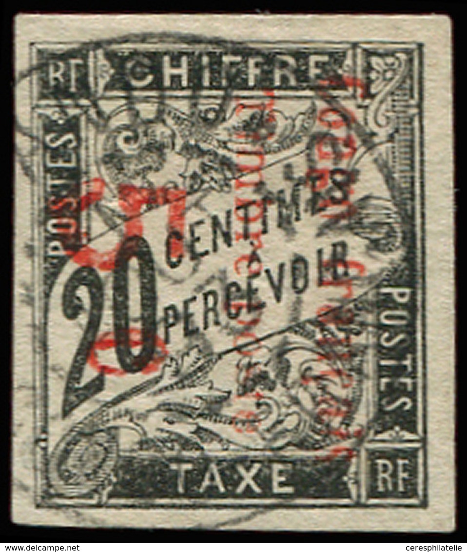 CONGO 9 : 5c. Sur 20c. Noir, Oblitéré, TB - Autres & Non Classés