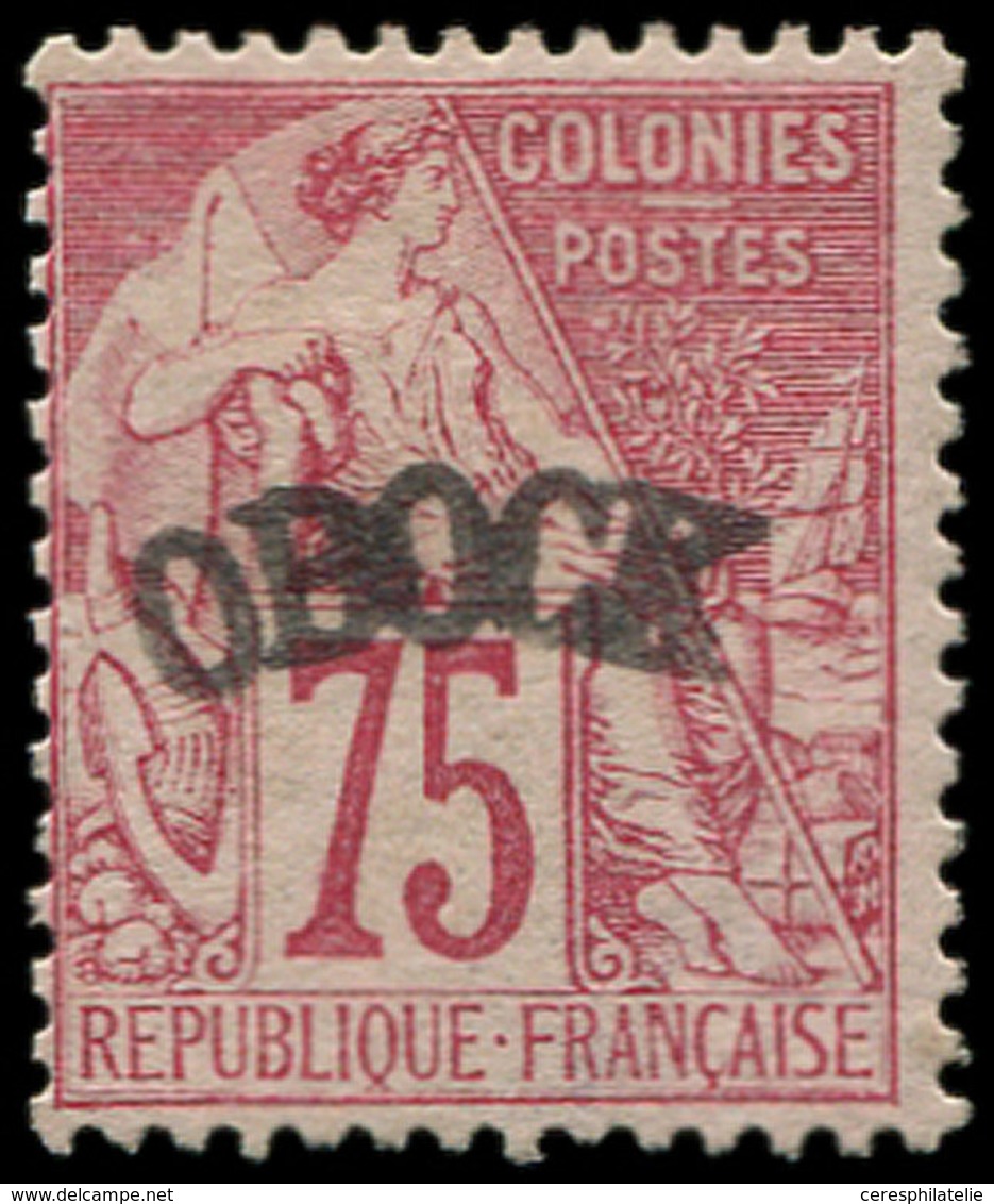 * OBOCK 10 : 75c. Rose, TB. Br - Autres & Non Classés