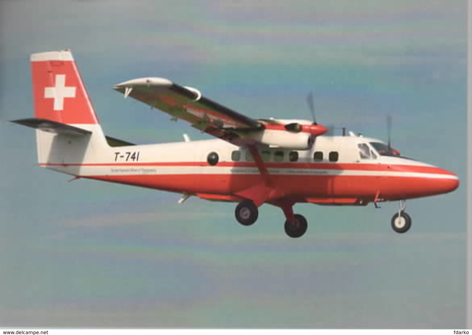 Swiss Air Force De Havilland Canada DHC-6-300 Twin Otter T-741 - 1946-....: Era Moderna