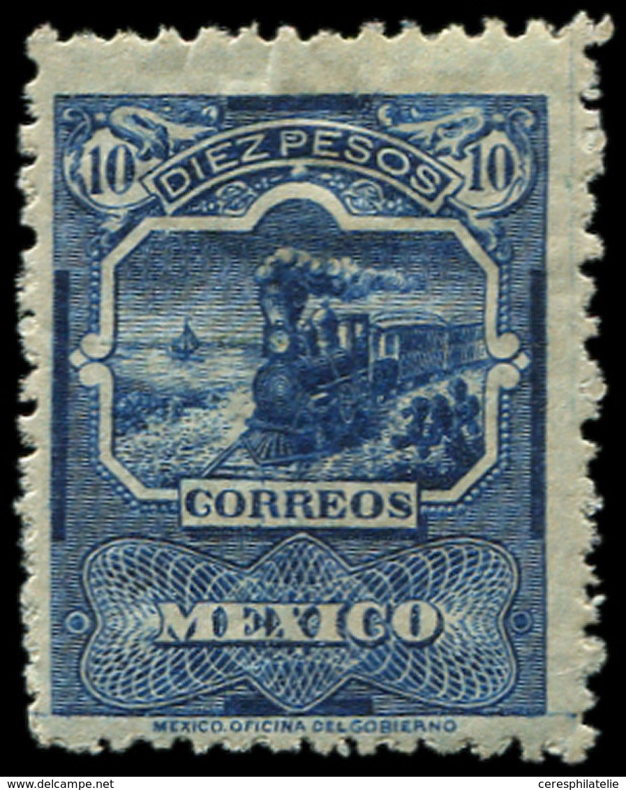 * MEXIQUE 179 : 10p. Bleu, SANS Filigrane, TB - Messico
