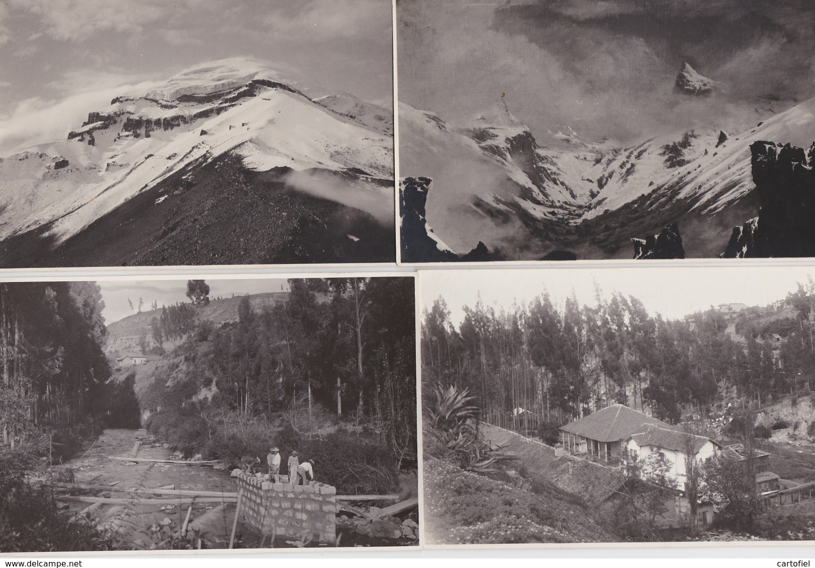 ECUADOR-ARCHIVE-LOT+-84 ORIGINAL PHOTOS-ERNESTO VAN DAMME-BELGIAN CONSUL+-1915-QUITO+. ALL PHOTOS ARE SCANNED+IDENTIFIED