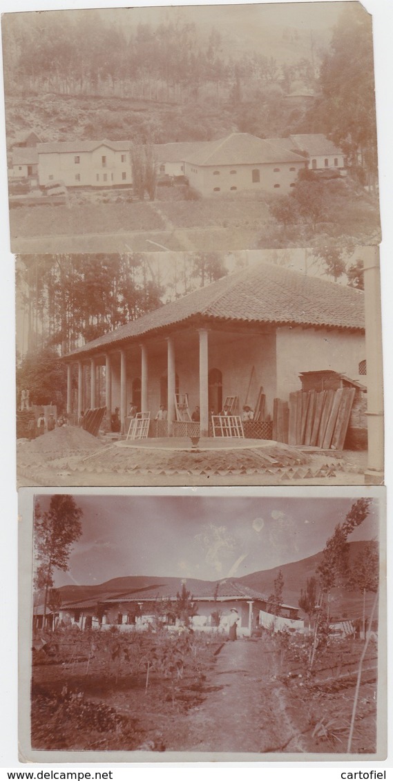 ECUADOR-ARCHIVE-LOT+-84 ORIGINAL PHOTOS-ERNESTO VAN DAMME-BELGIAN CONSUL+-1915-QUITO+. ALL PHOTOS ARE SCANNED+IDENTIFIED