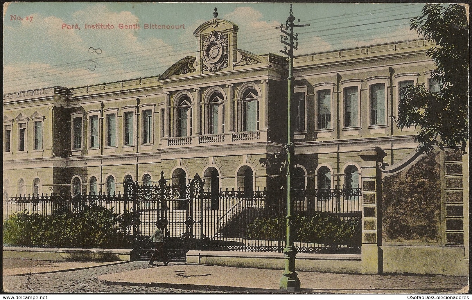 Postal Brasil - Brazil - Belem Pará - Instituto Gentil Bittencourt - (Ed. Pará-Chic, Nº 17) Postcard - Belém