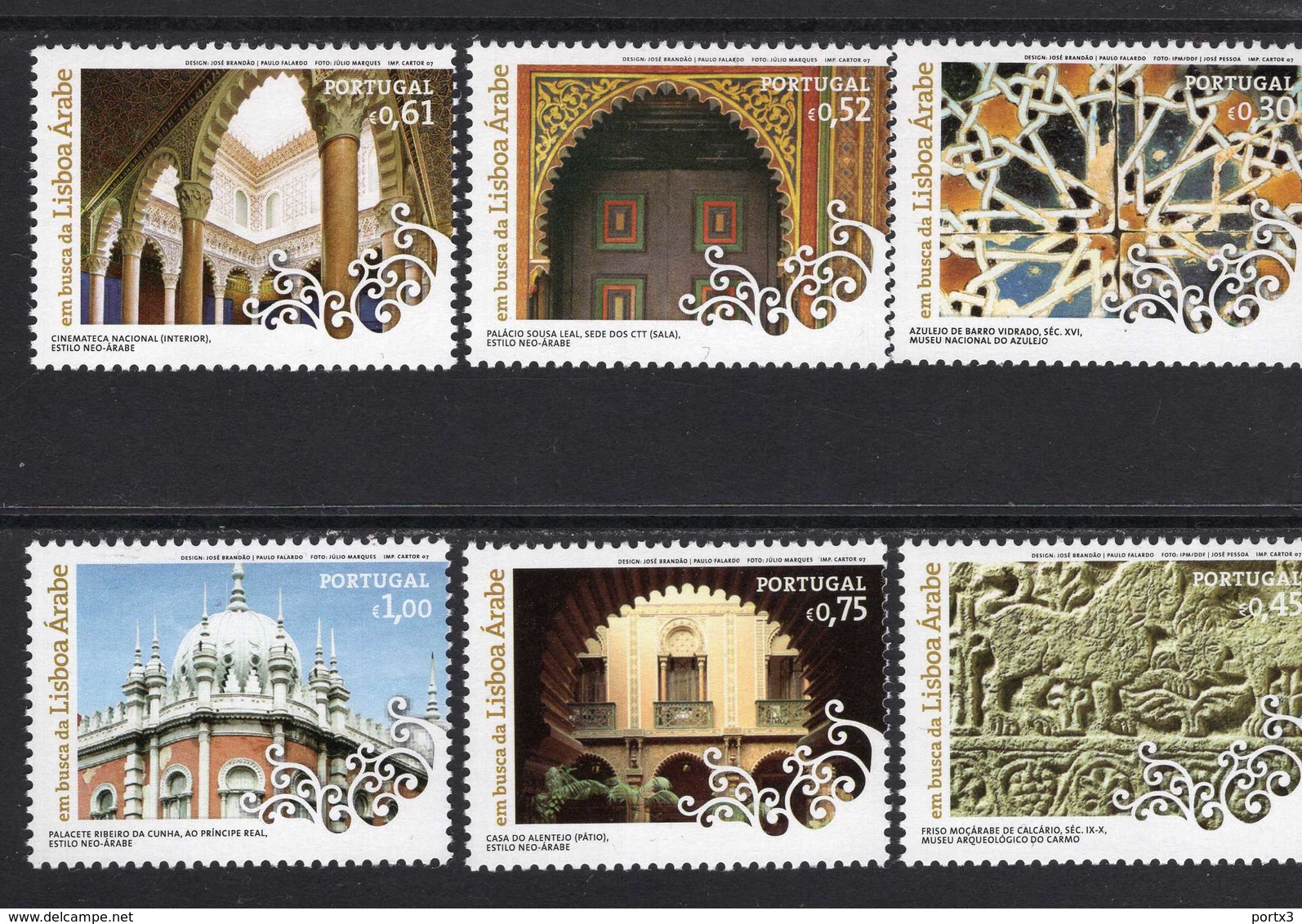 3118 - 3123 Arabische Einflüsse  ** Postfrisch, MNH, Neuf - Nuevos