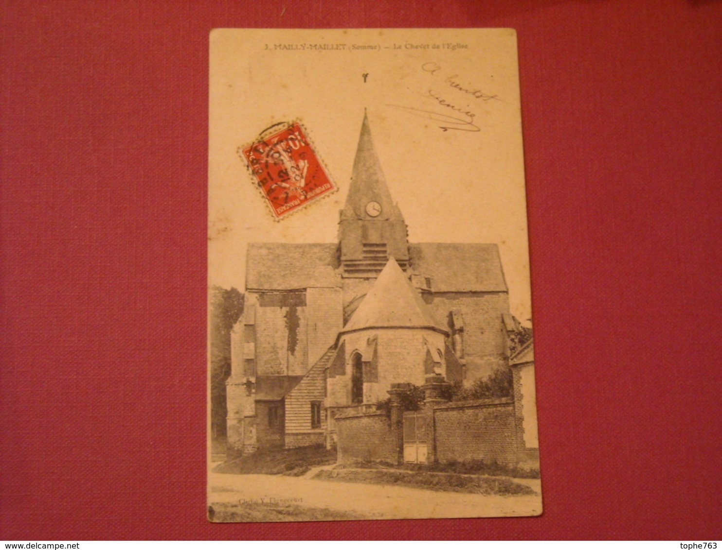 Mailly-Maillet - Le Chevet De L'Eglise - Other & Unclassified