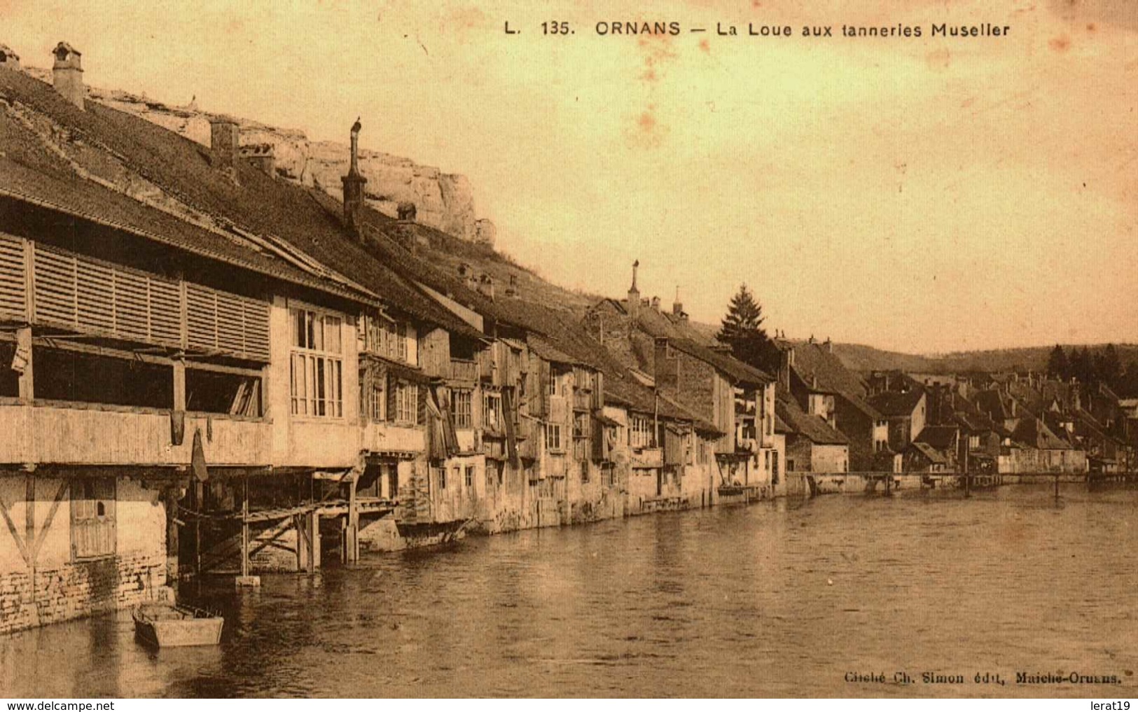 25....doubs....ornans....laloue Aux Tanneries Muselier - Autres & Non Classés