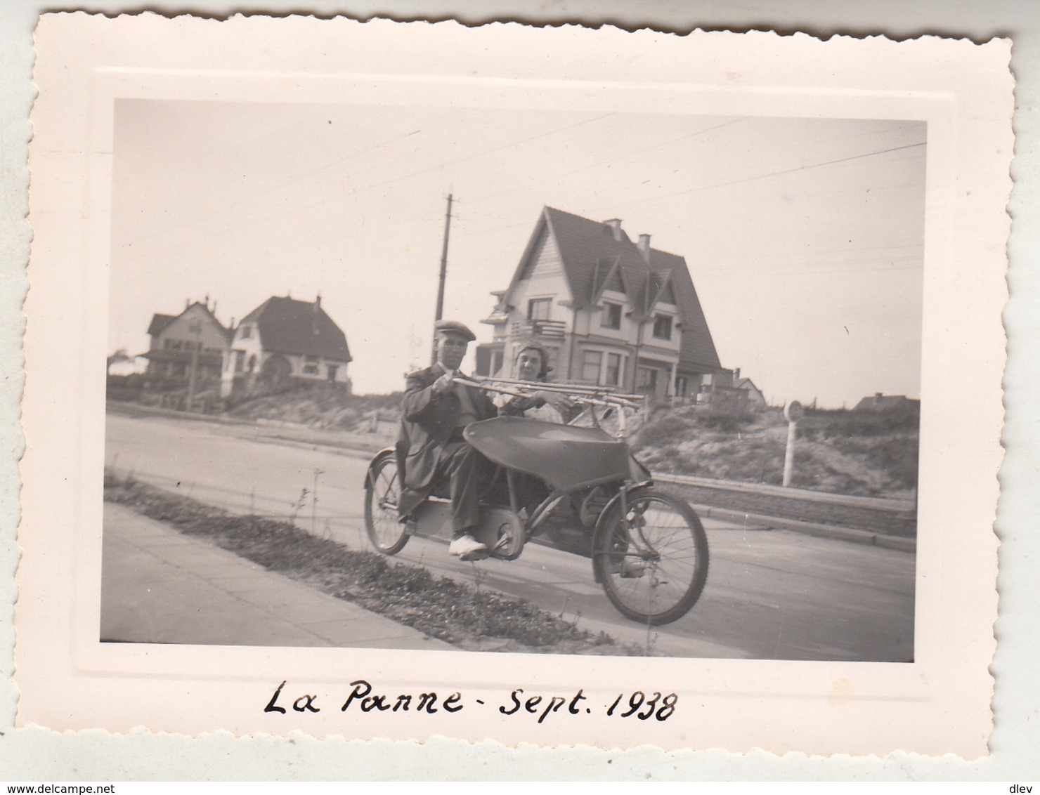 De Panne - Cuistax - 1938 - Te Situeren - Foto 7.5 X 10 Cm - Lieux