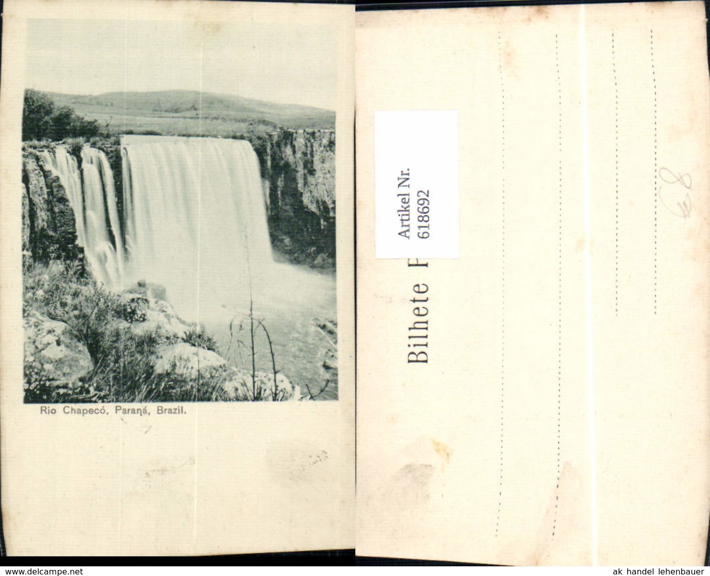 618692,Rio Chapeco Parana Brazil Wasserfall - Sonstige & Ohne Zuordnung