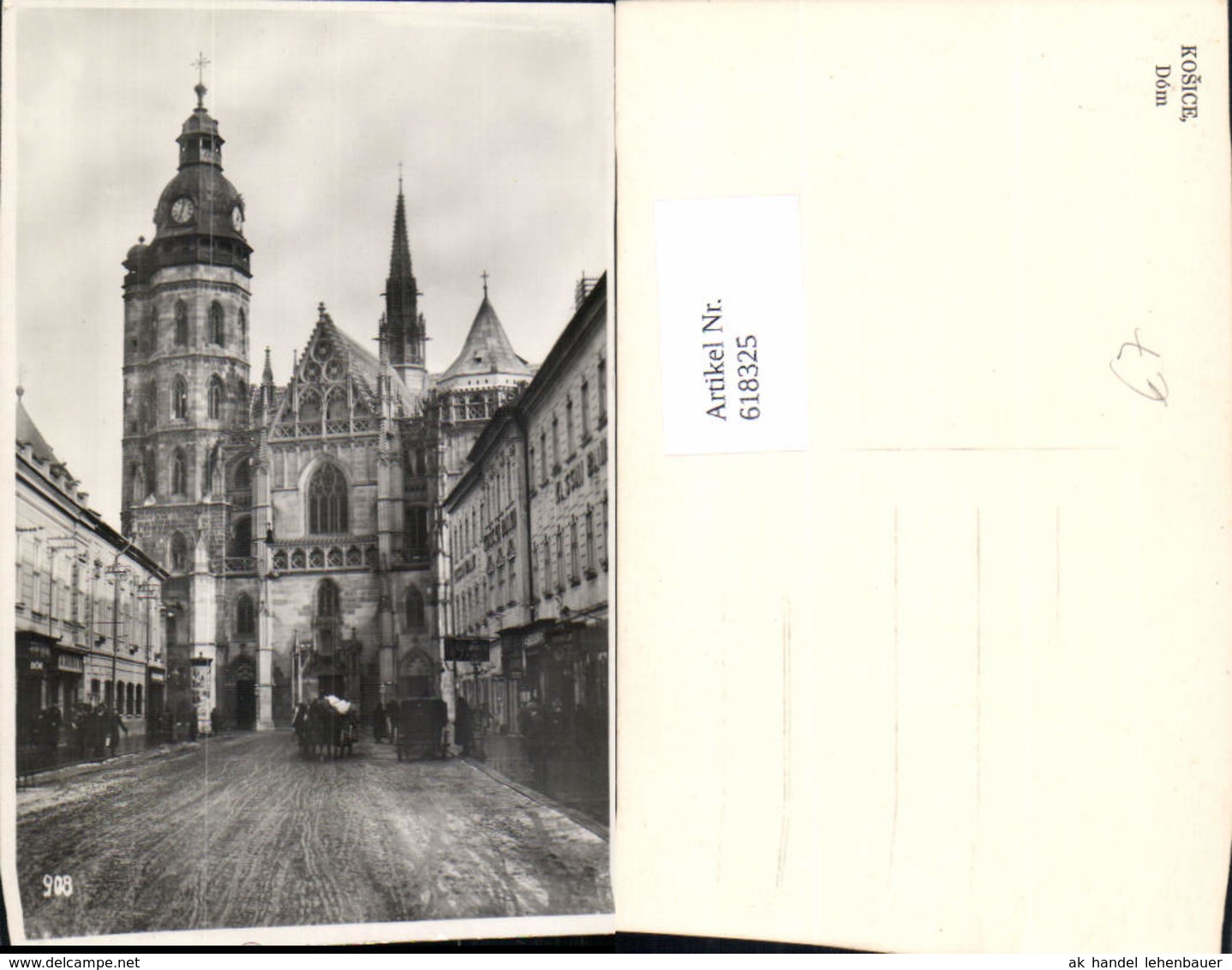 618325,Foto Ak Kosice Kassa Dom Slovakia - Slowakei