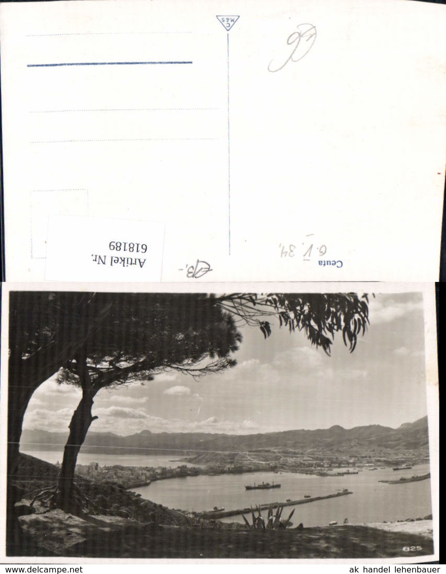 618189,Foto Ak Ceuta 1934 Ansicht Spain - Sonstige & Ohne Zuordnung