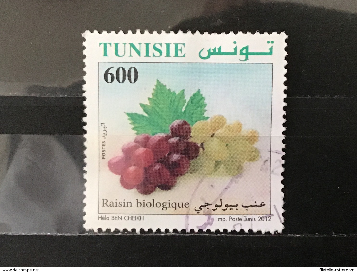 Tunesië / Tunisia - Biologische Druiventeelt (600) 2012 - Tunesië (1956-...)