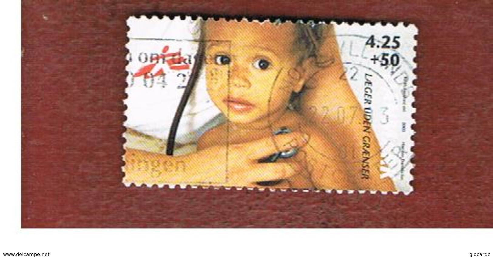 DANIMARCA (DENMARK)  -   SG 1286   -  2003  MEDECINS SANS FRONTIERES          -   USED ° - Usati