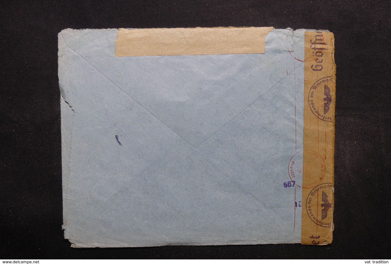TURQUIE - Enveloppe Commerciale De Istanbul Pour La Belgique , Contrôle Postal - L 32432 - Storia Postale