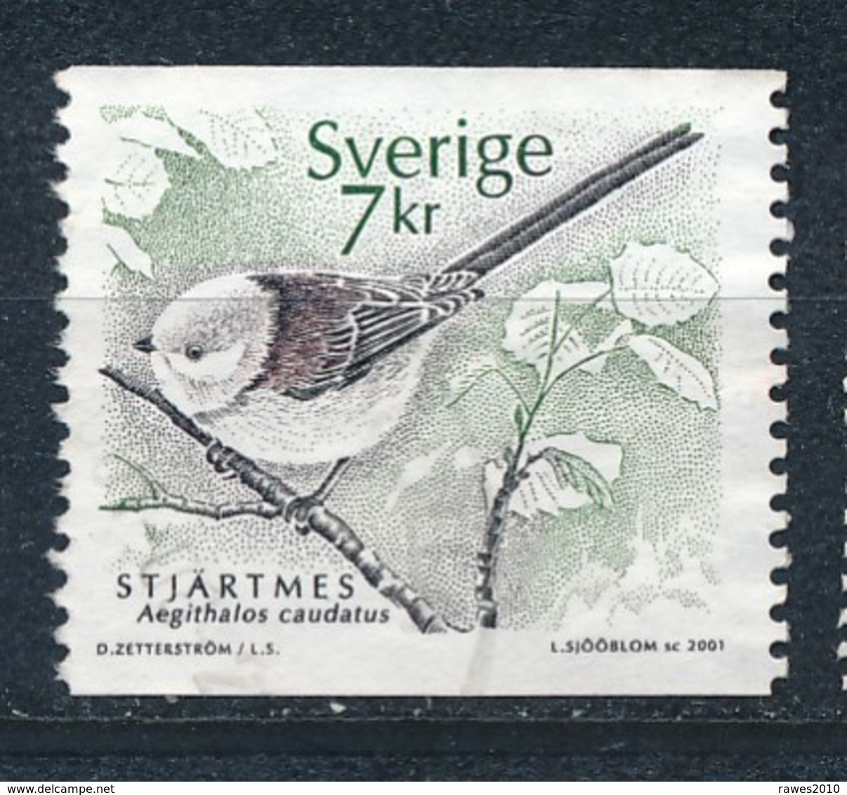 Schweden 2001 Mi. 2231 Gest. Vogel Stjärtmes - Gebraucht