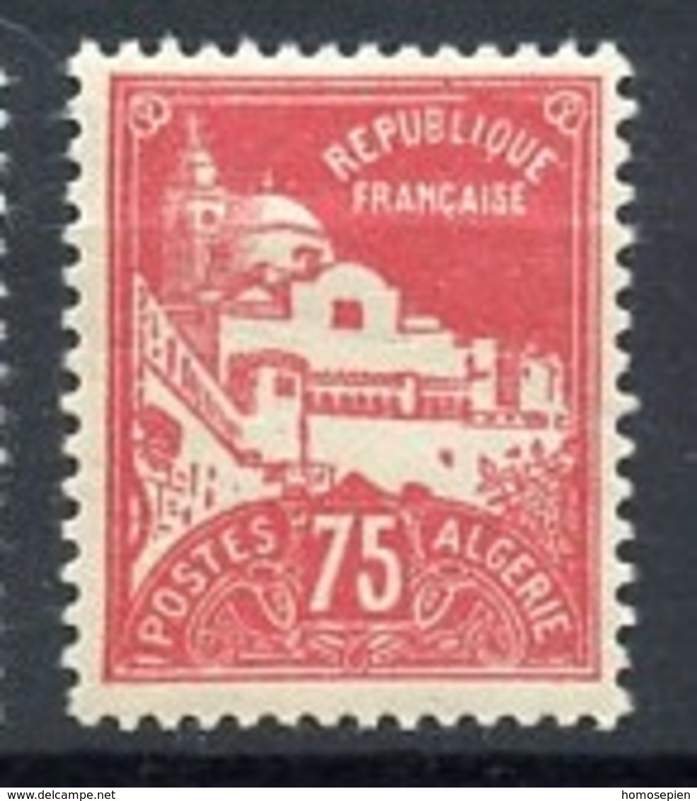 Algérie - Algerien - Algeria 1926 Y&T N°49 - Michel N°50 * - 75c Mosquée De La Pêcherie - Neufs