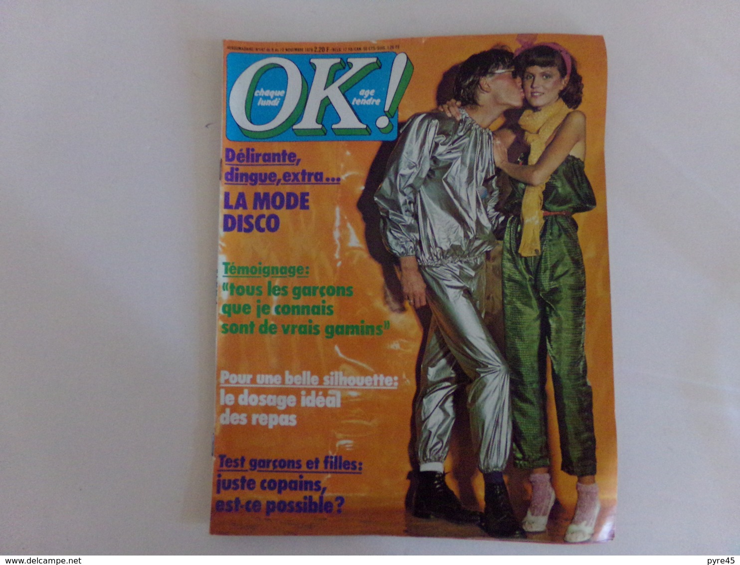 Revue " Ok Age Tendre " N° 147, 1978, Stéphanie De Monaco, Voyage, Barychnikov ... - People