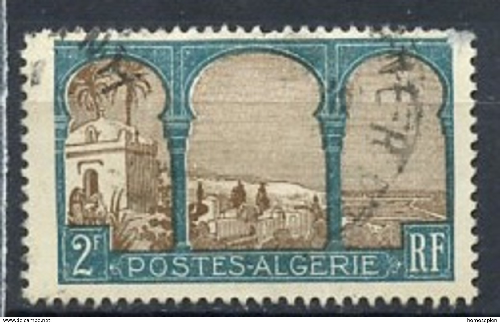 Algérie - Algerien - Algeria 1926 Y&T N°54 - Michel N°55 (o) - 2f Vue De Mustapha - Oblitérés