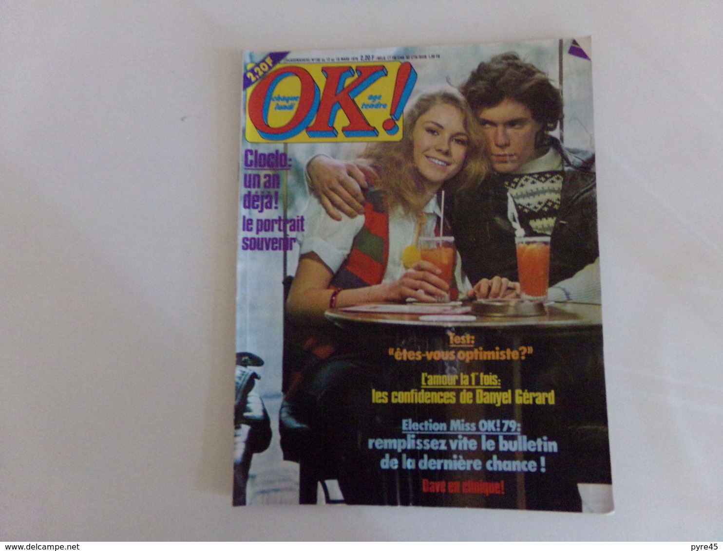 Revue " Ok Age Tendre " N° 165, 1979, Elton John, Queen, Sheila, John Wayne - People