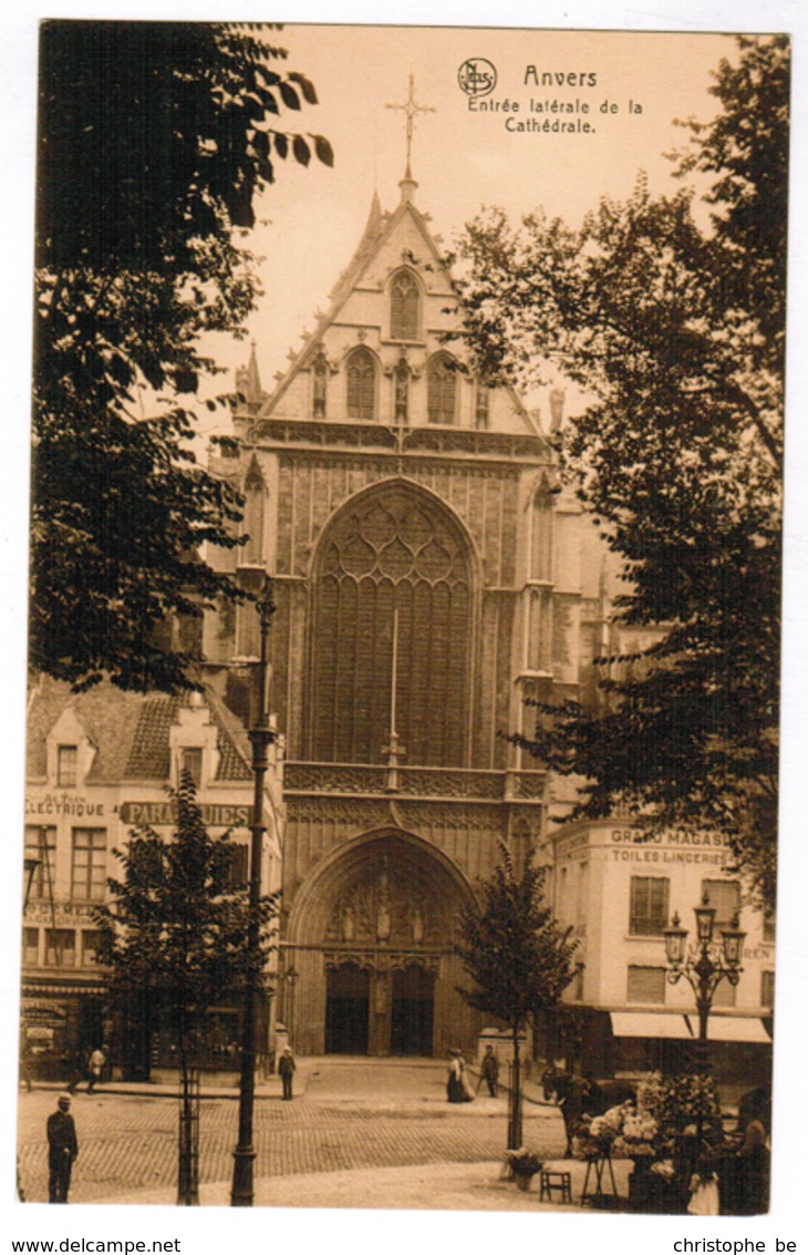 Antwerpen, Anvers, Entrée Latérale De La Cathédrale (pk59661) - Antwerpen