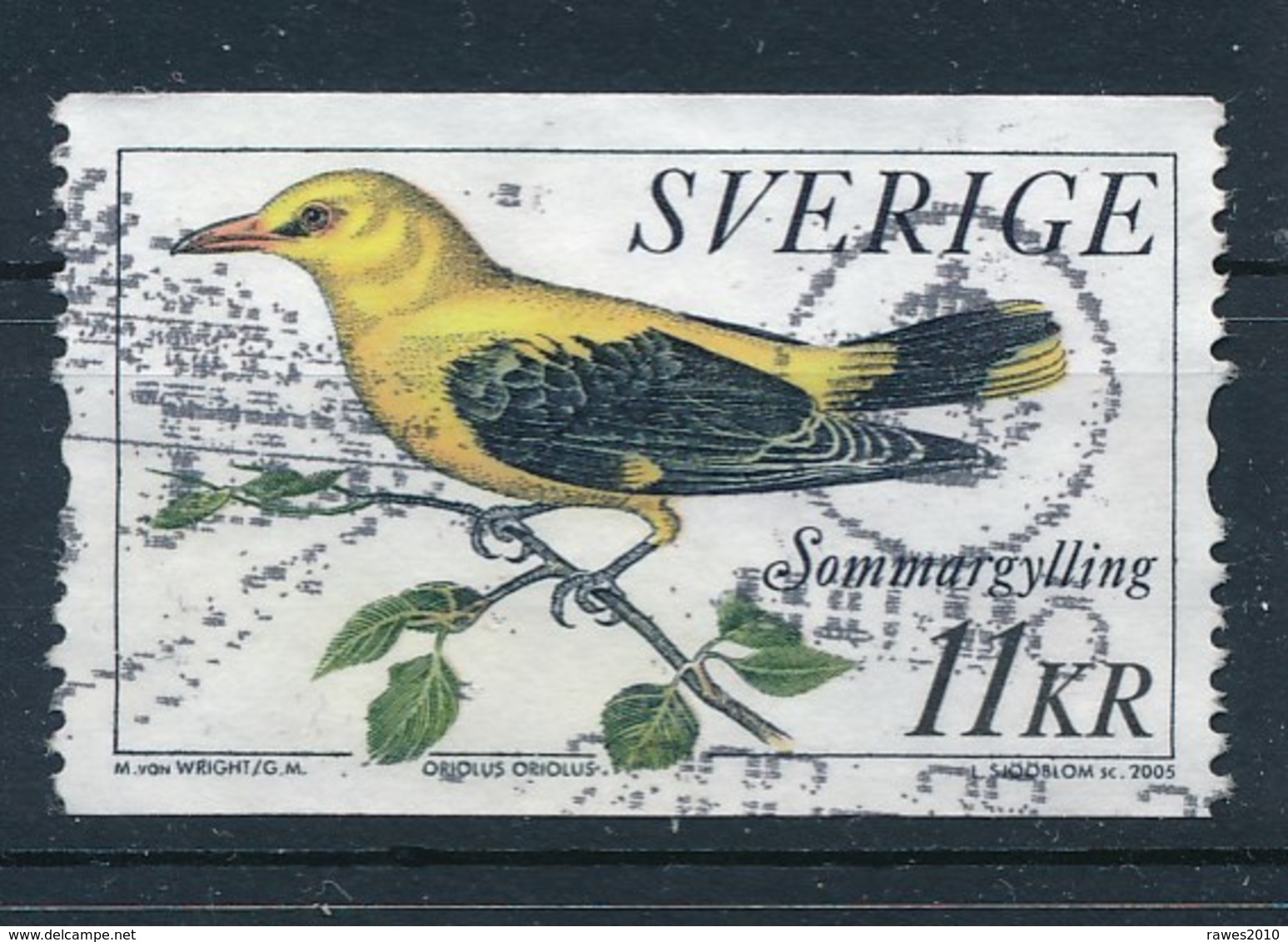 Schweden 2005 Mi. 2468 Gest. Vogel Sommargylling - Used Stamps