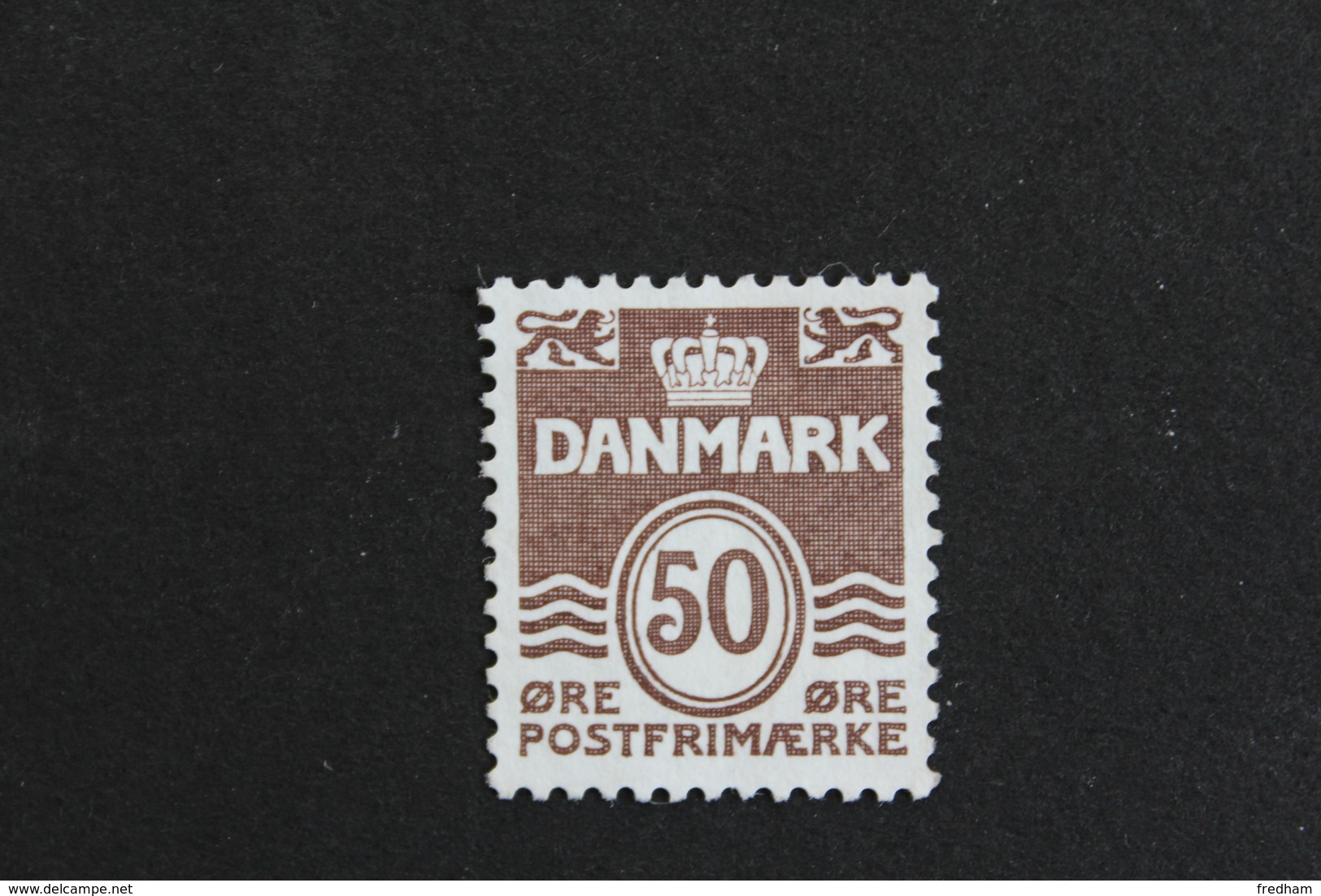 DANEMARK TIMBRE DE SERVICE  NEUF TTB MNH 50 ORE PERIODE 1981-1990 - Officials