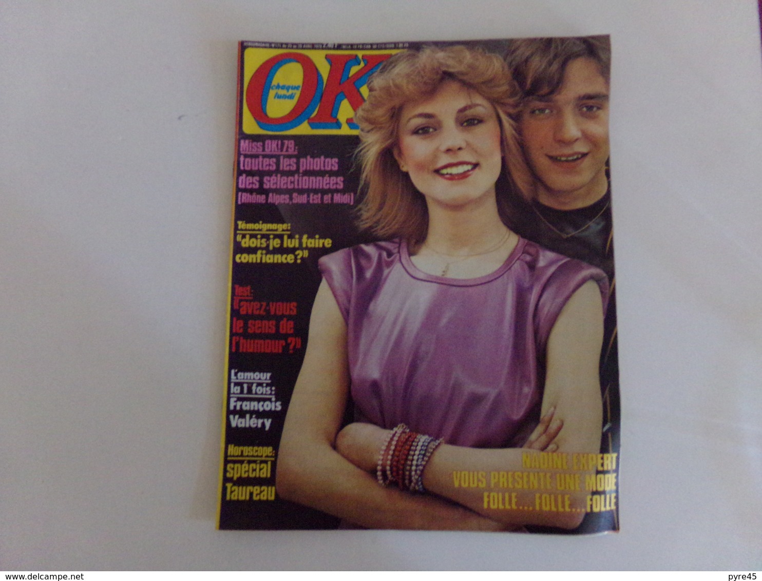 Revue " Ok Age Tendre " N° 171, 1979, C.Jérôme, Nicoletta, Johnny, Jane Fonda - People