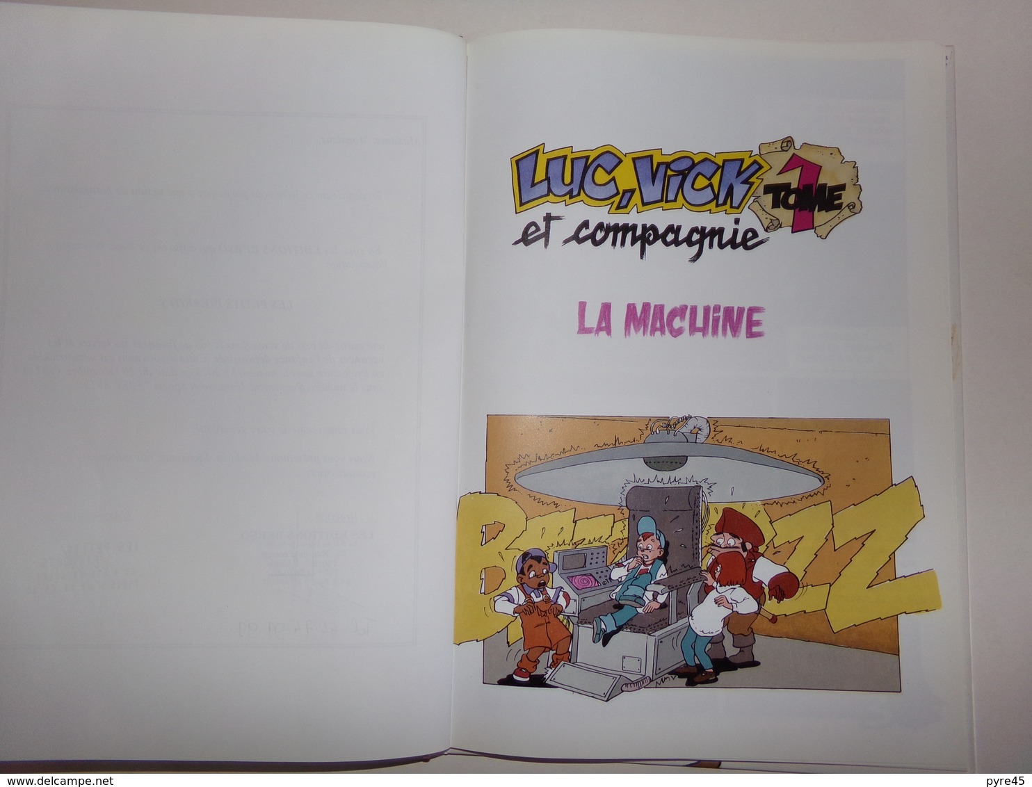 BD " Luc, Vick Et Compagnie " La Machine , Par Merry, éditions Berso - Autres & Non Classés