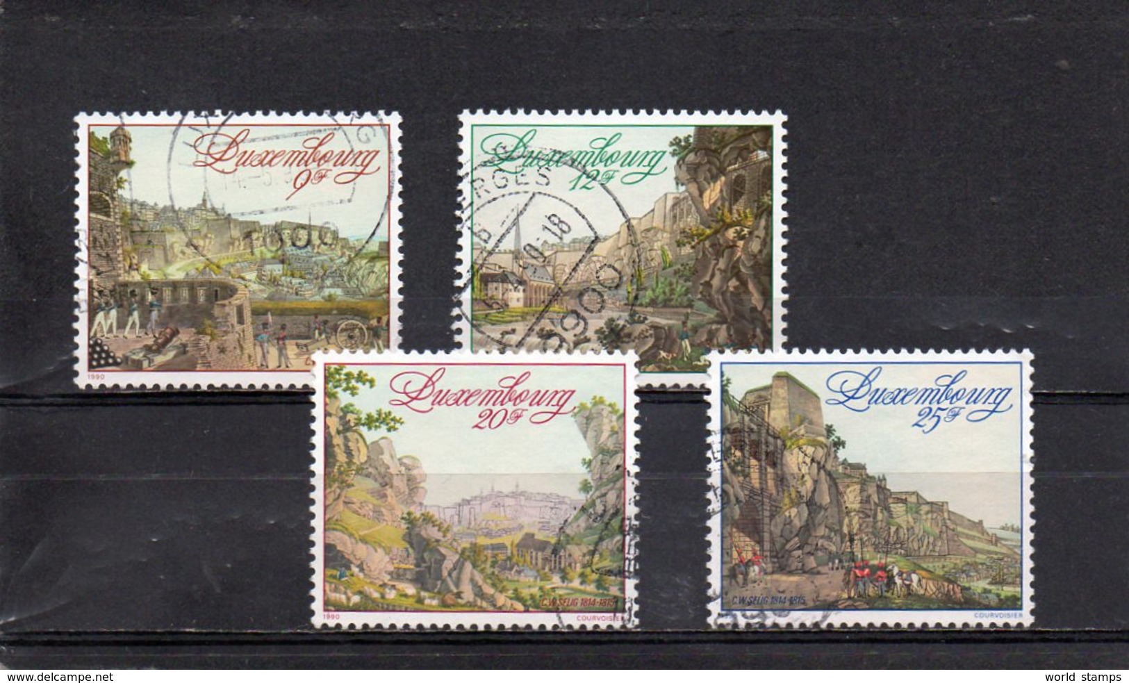 LUXEMBOURG 1990 O - Used Stamps