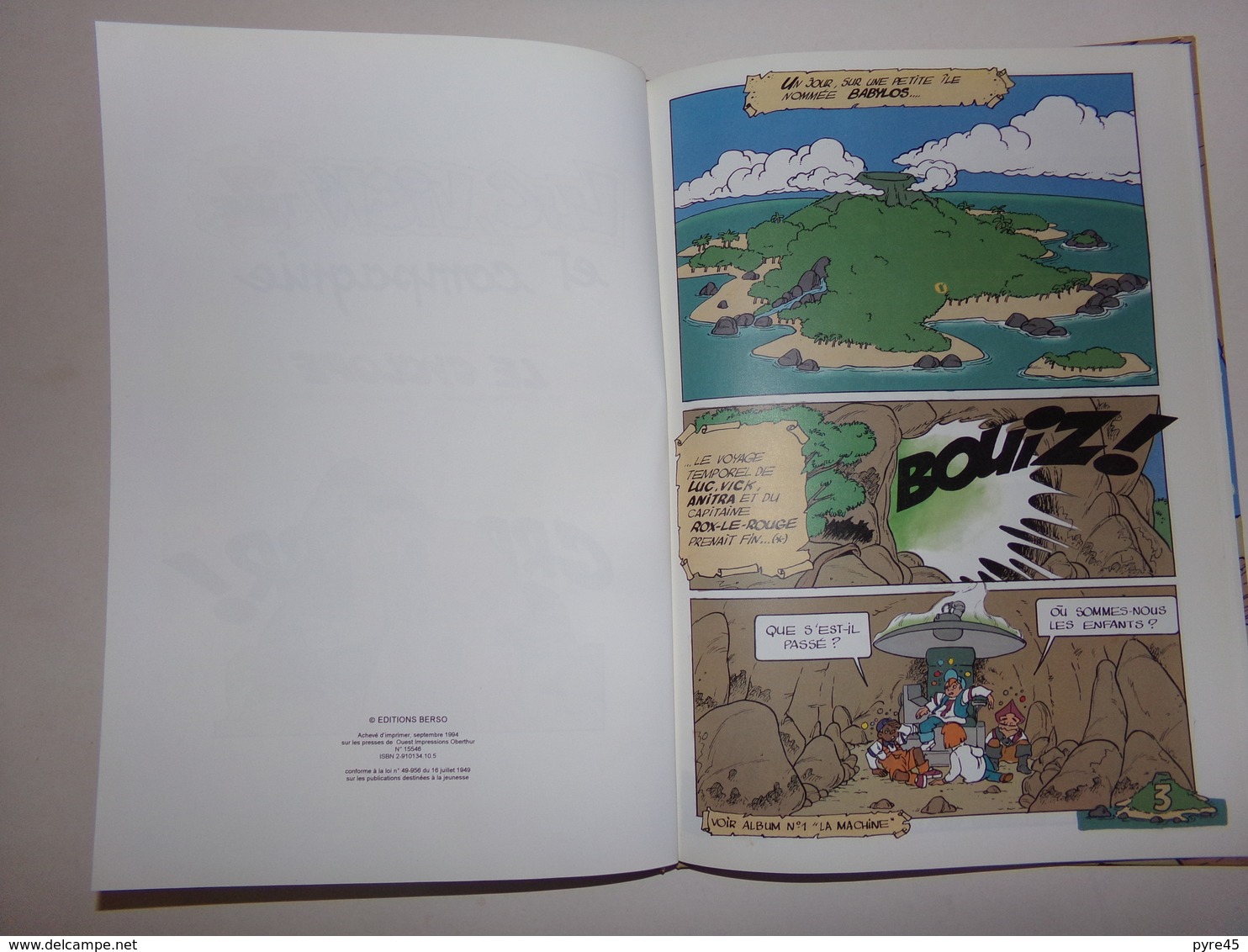 BD " Luc, Vick Et Compagnie " Le Cyclope Par Merry, éditions Berso - Autres & Non Classés