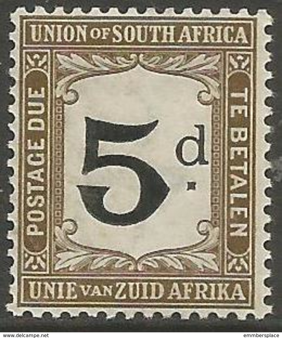 South Africa - 1915 Postage Due 5d MNH **   SG D5  Sc J5 - Timbres-taxe