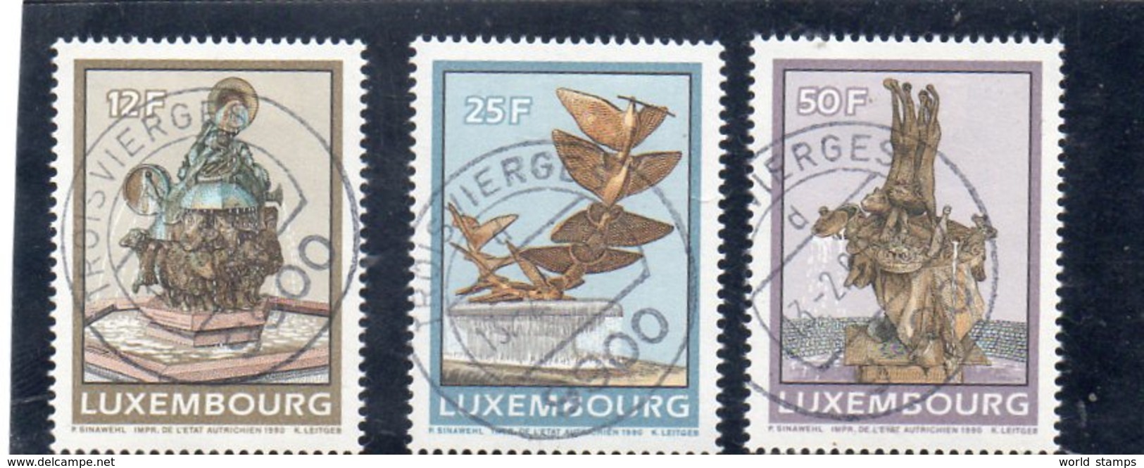 LUXEMBOURG 1990 O - Used Stamps