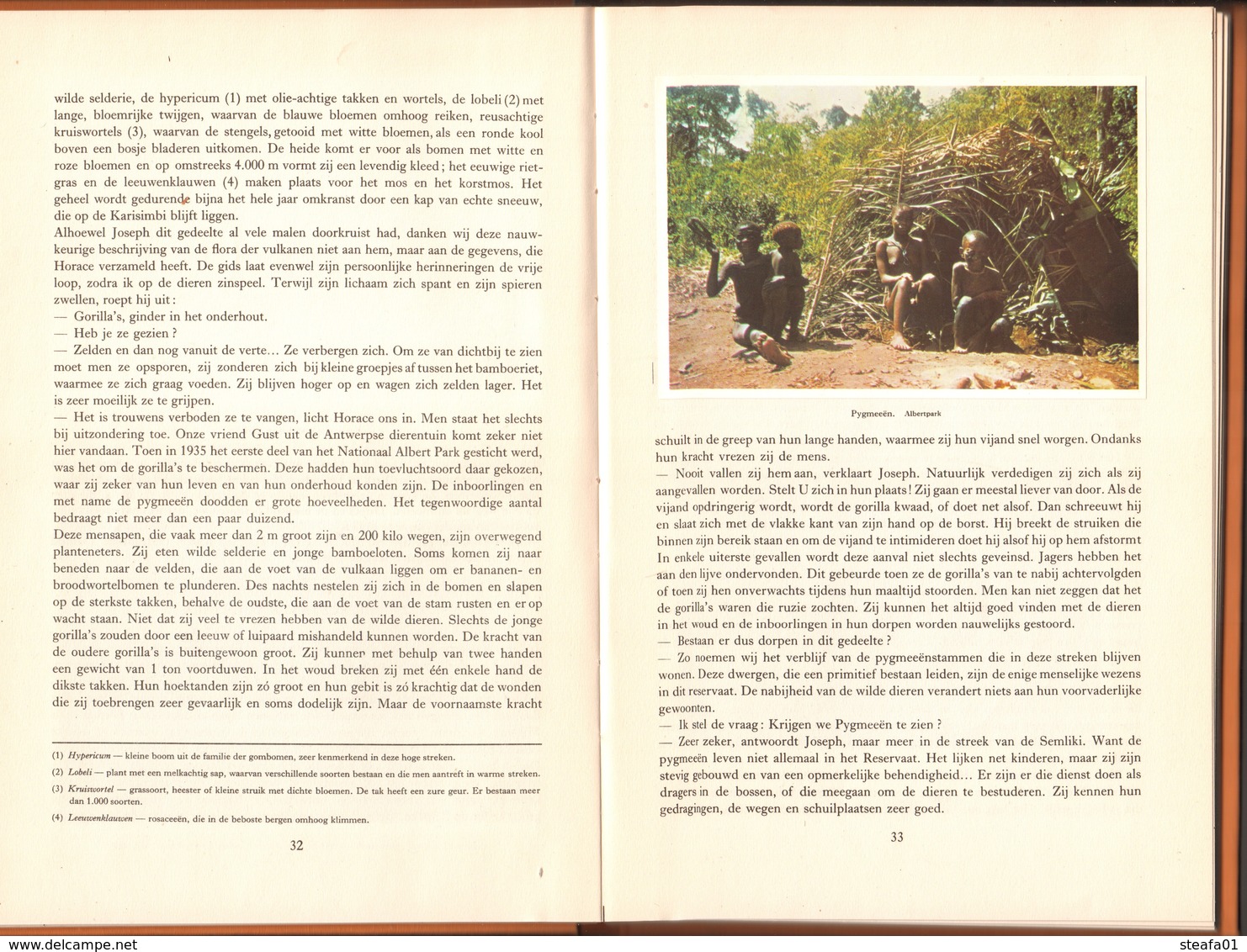 Belgisch Congo, Congo Belge, Compleet Album "De Nationale Parken Van Belgisch Congo, 1957, COLLECTORS! - Other & Unclassified