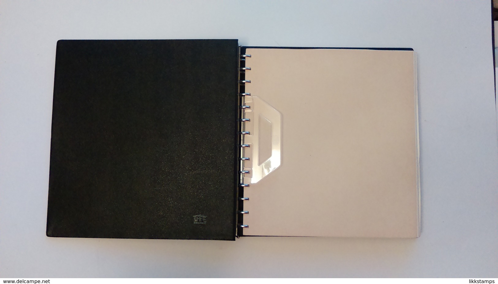 SAFE 14 RING BINDER WITH HINGLESS PAGES FOR EAST GERMANY (D.D.R.) 1969-76 #A00008 (B6) - Binders With Pages