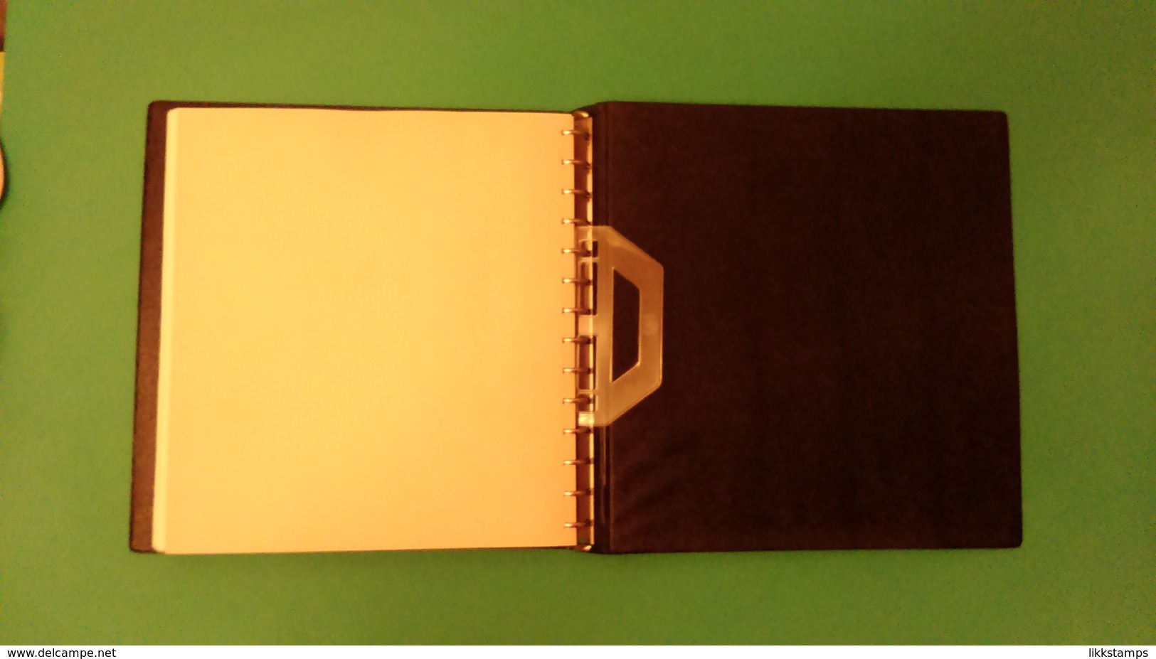 SAFE 14 RING BINDER WITH HINGLESS PAGES FOR EAST GERMANY (D.D.R.) 1969-76 #A00008 (B6)