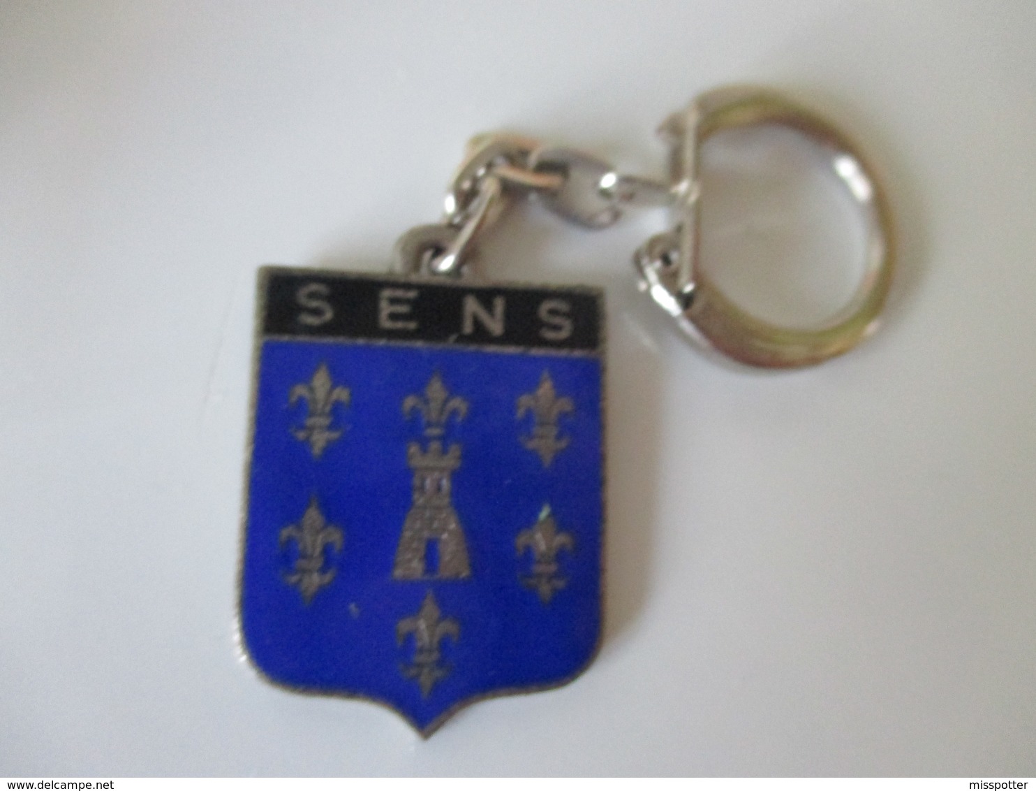 Porte Clé Ancien Blason Sens - Key-rings