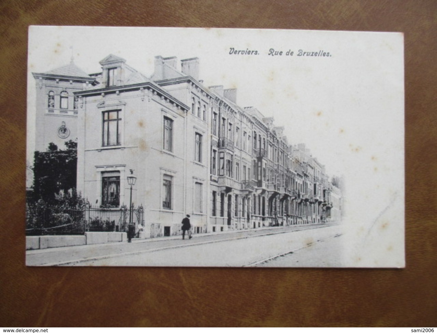 CPA BELGIQUE VERVIERS RUE DE BRUXELLES - Verviers