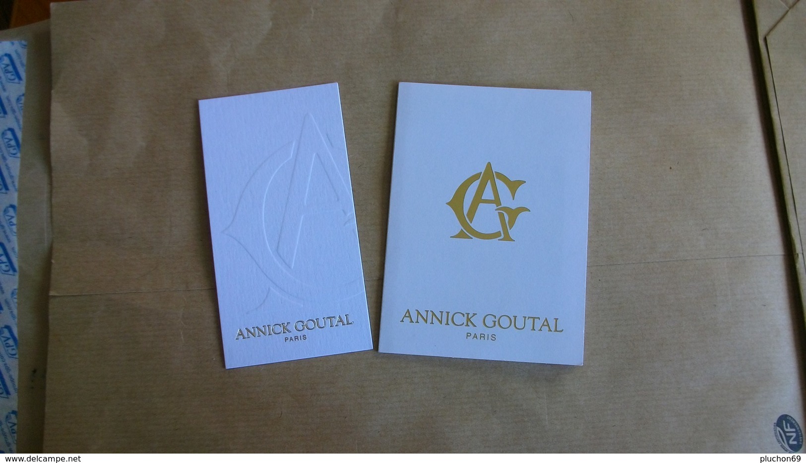 Carte Parfumée Annick Goutal 2 Différentes - Modern (from 1961)